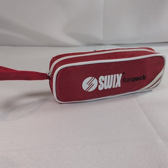 VTG Swix Ski Wax EXTRA Blue Red Green 3 Sticks Scrapper Block Case FULL COMPLETE - Picture 14 of 14